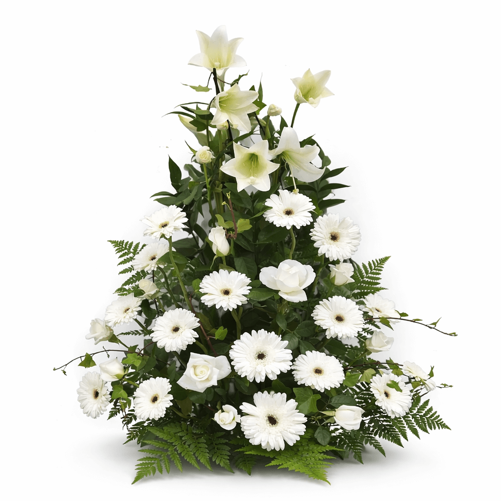 Centro de Flores Blancas