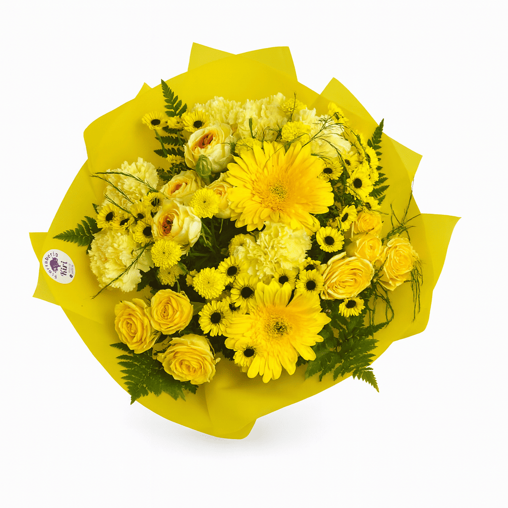 Ramo en Tonos Amarillos